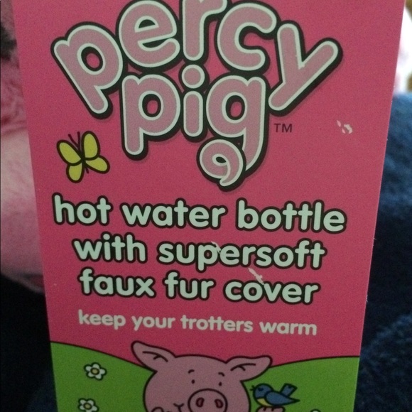 NWT M&S UK 'Percy Pig' Hot Water Bottle/Cover - Picture 7 of 8